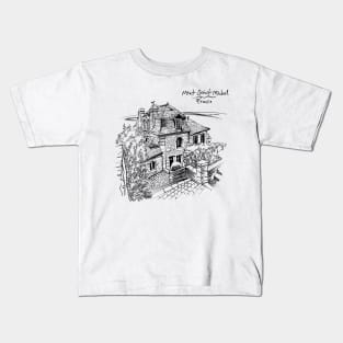 Mont Saint-Michel Kids T-Shirt